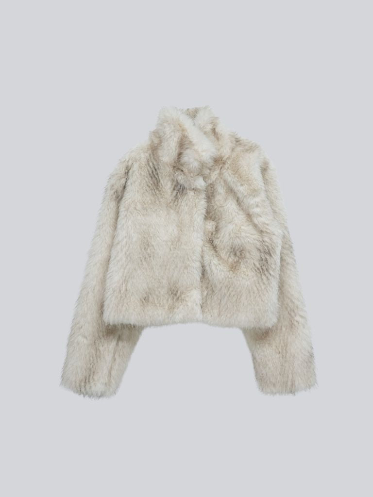 fur short coat