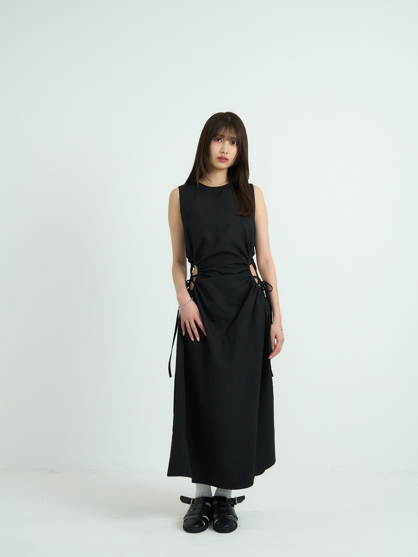 waist side hole one piece
