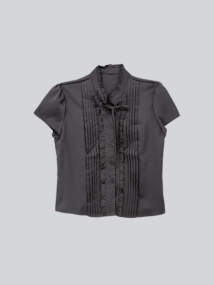 vintage frill  blouse