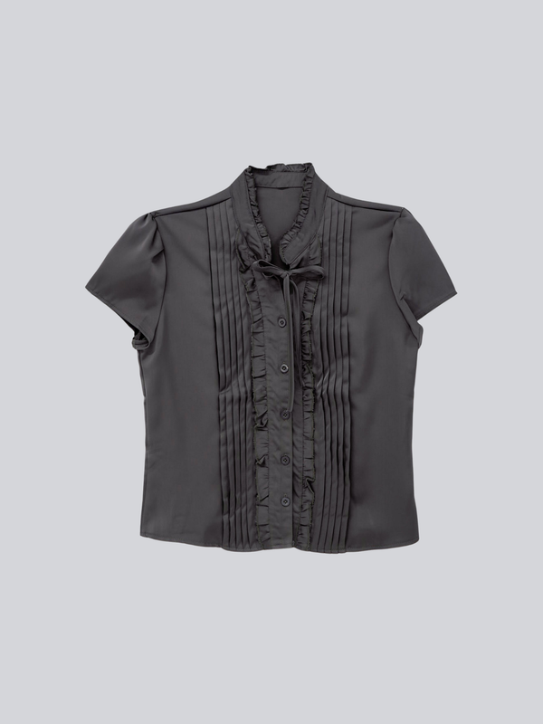vintage frill  blouse