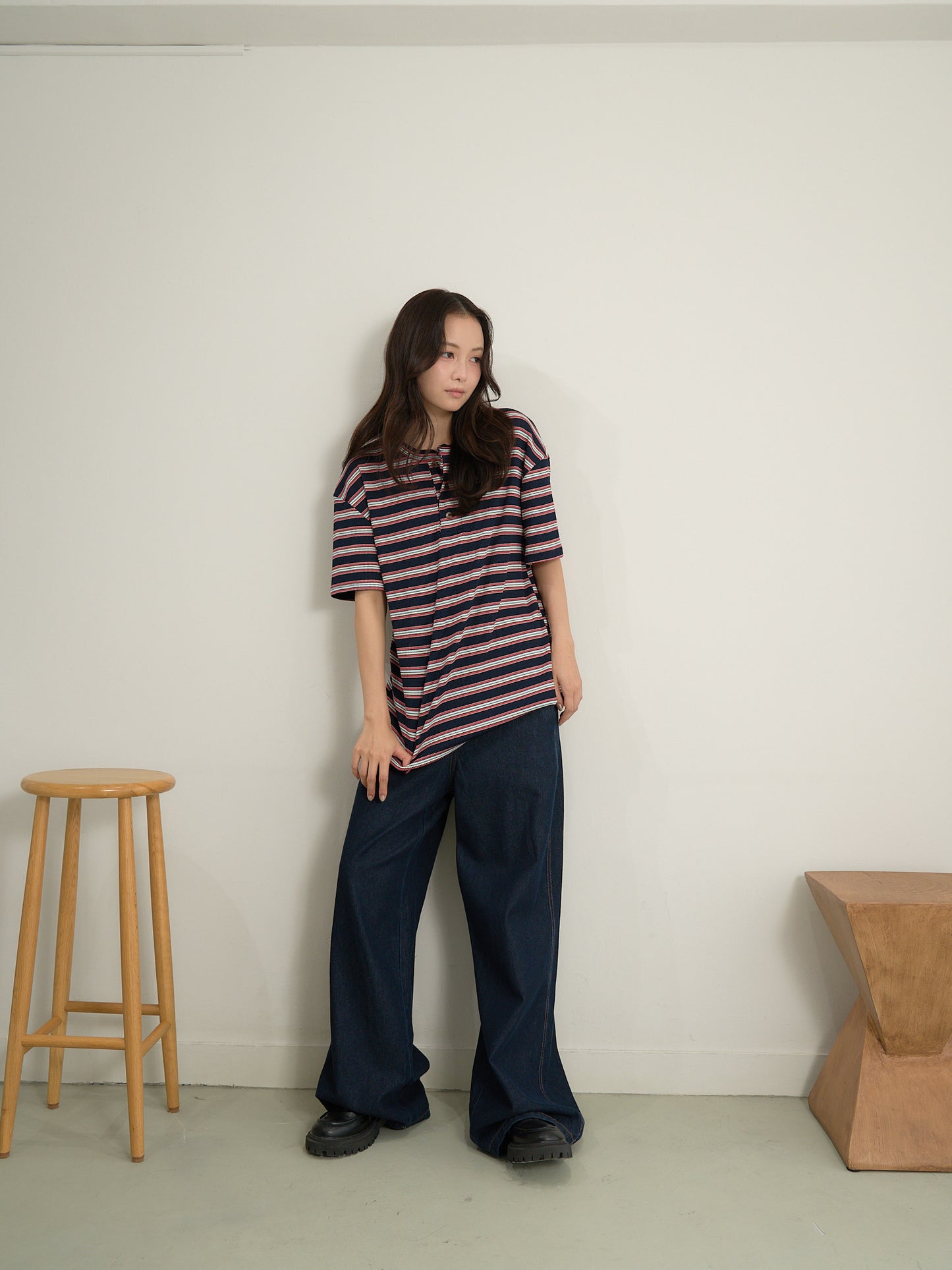 border henley tee