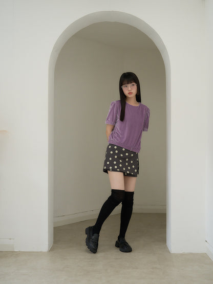 dot print culotte