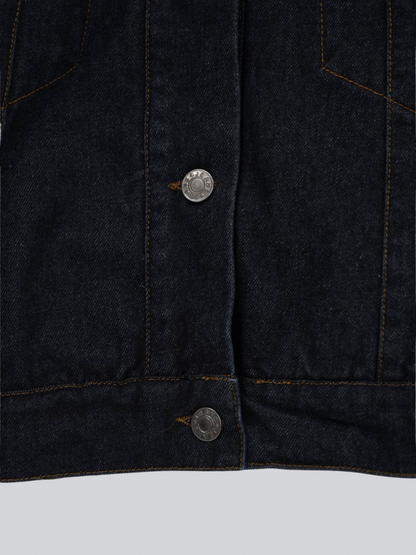 cropped denim jacket