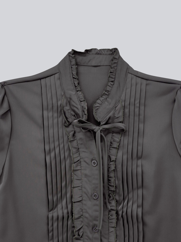 vintage frill  blouse