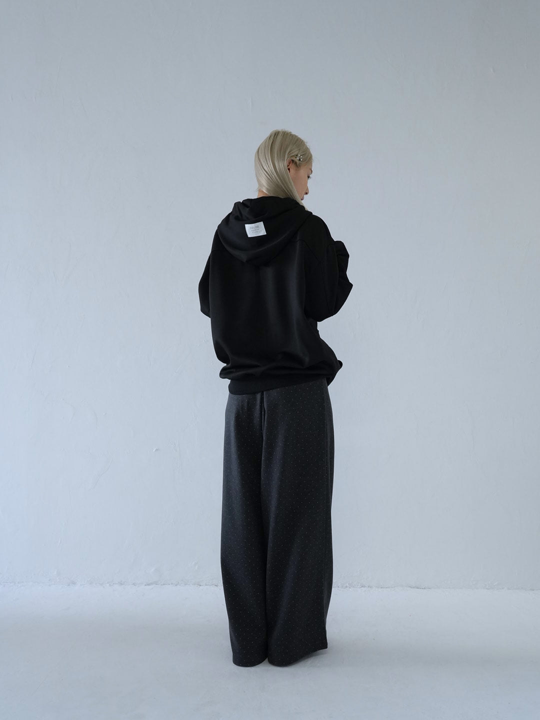 【 10月上旬発送予定 】ribbon zip-up hoodie