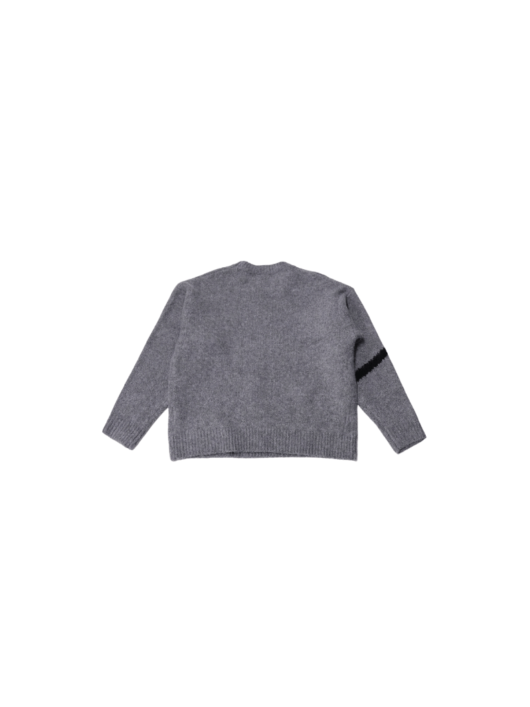 flow diagonally ribbon knit