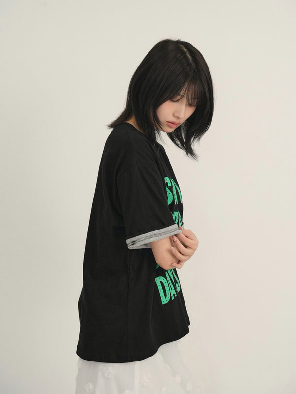 logo rollup tee