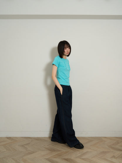 military button tee