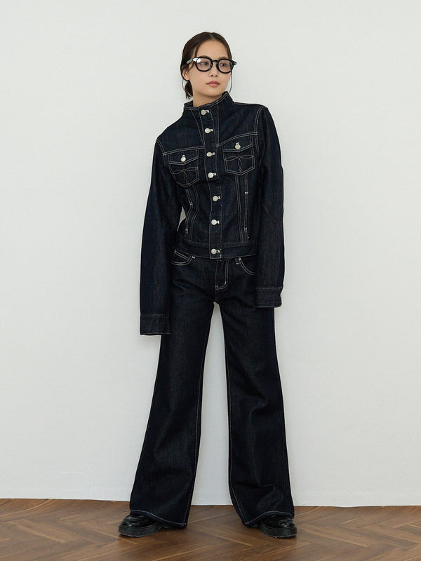 embroidery denim setup