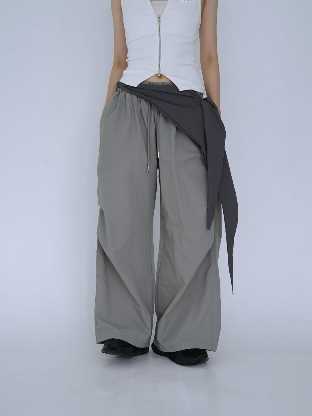 ultra wide drawstring pants