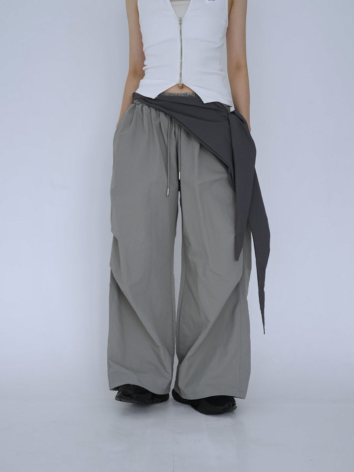 ultra wide drawstring pants