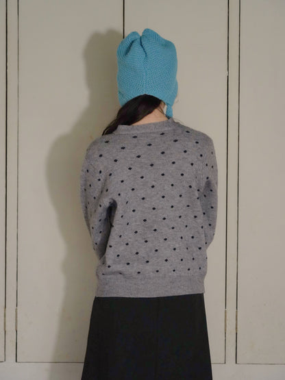dot ribbon cardigan