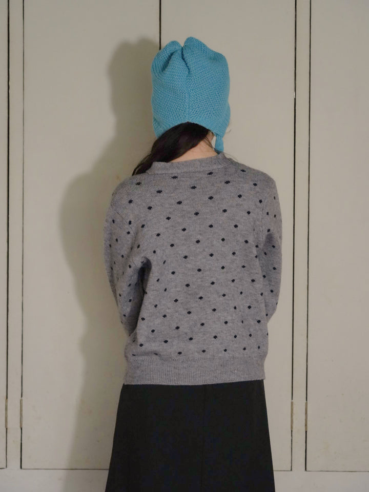 dot ribbon cardigan