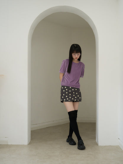 dot print culotte
