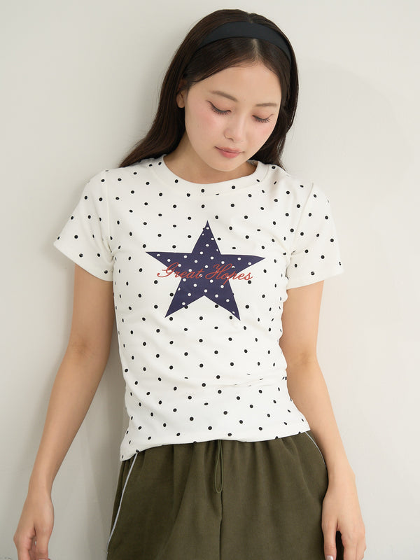 dot star tee