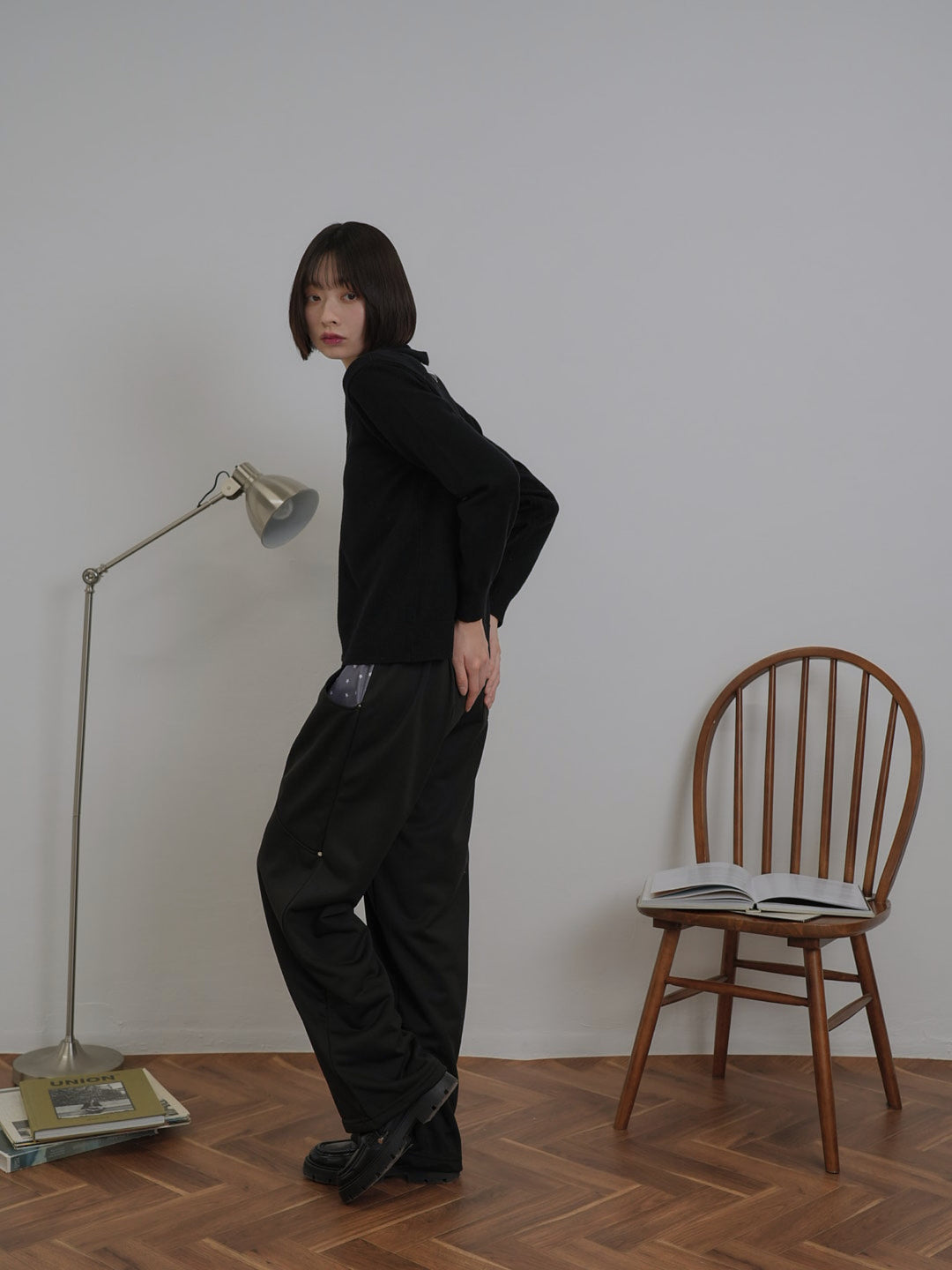 petit star pocket sweat pants