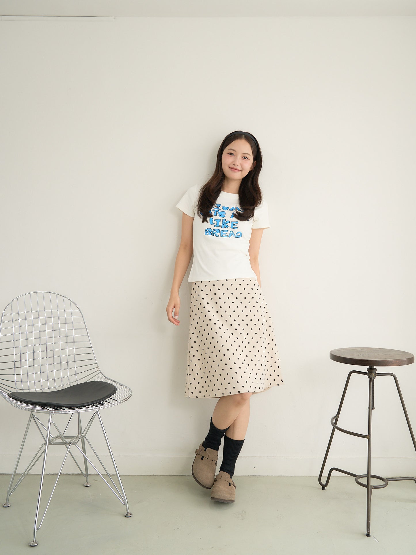 logo crop tee