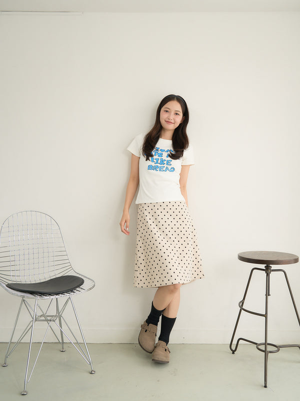 logo crop tee