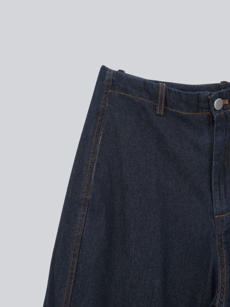 highwaist wide denim pants｜ハイウエストデニムパンツ｜uenui – Uenui