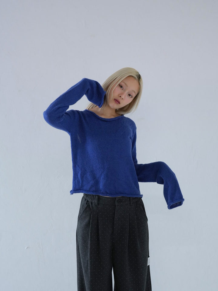 【 10月中旬発送予定 】tie ribbon knit