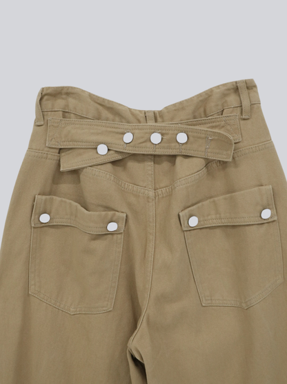 wide color pants