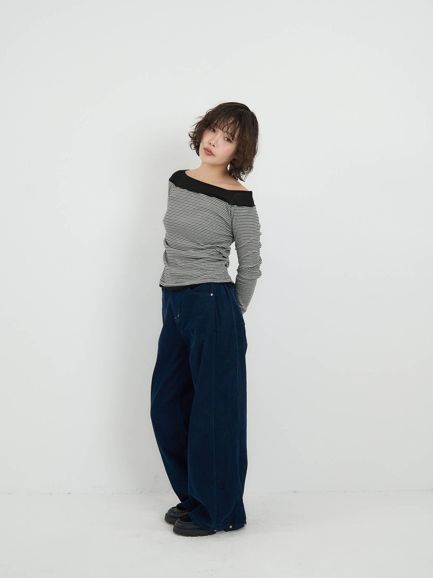 border long sleeve top