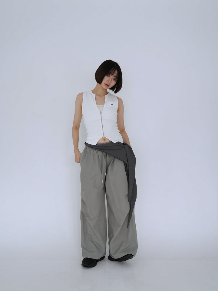 ultra wide drawstring pants