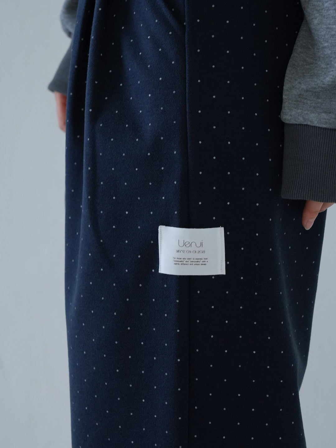 【 10月上旬発送予定 】dot pattern wide slacks