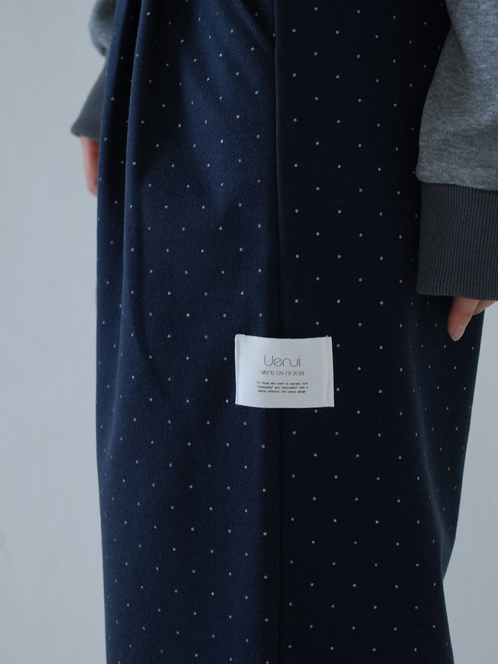【 10月上旬発送予定 】dot pattern wide slacks