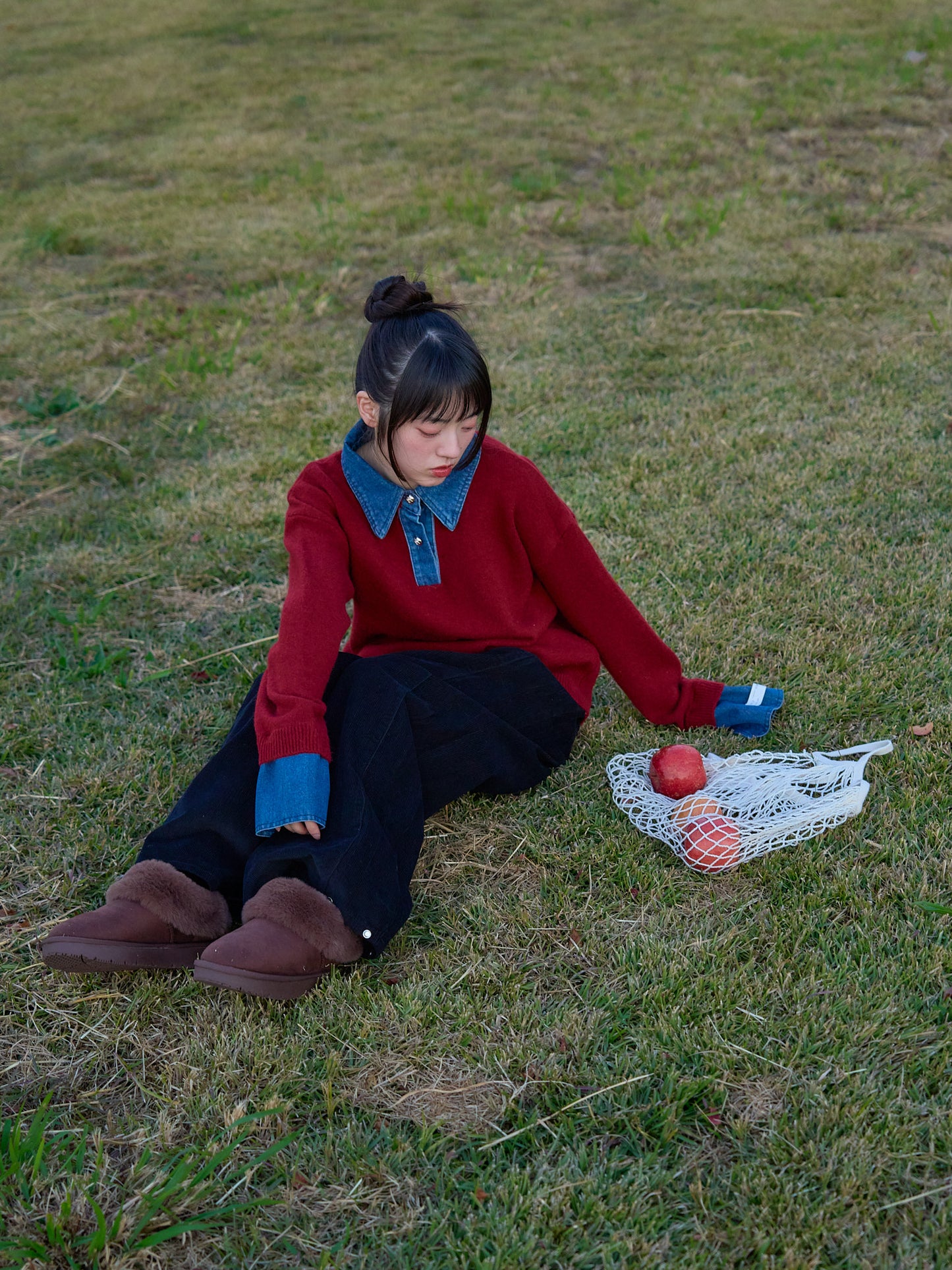 corduroy bootcut pants