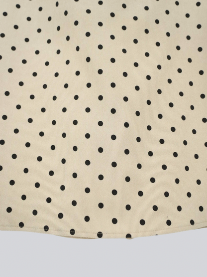 polka dot  midi skirt