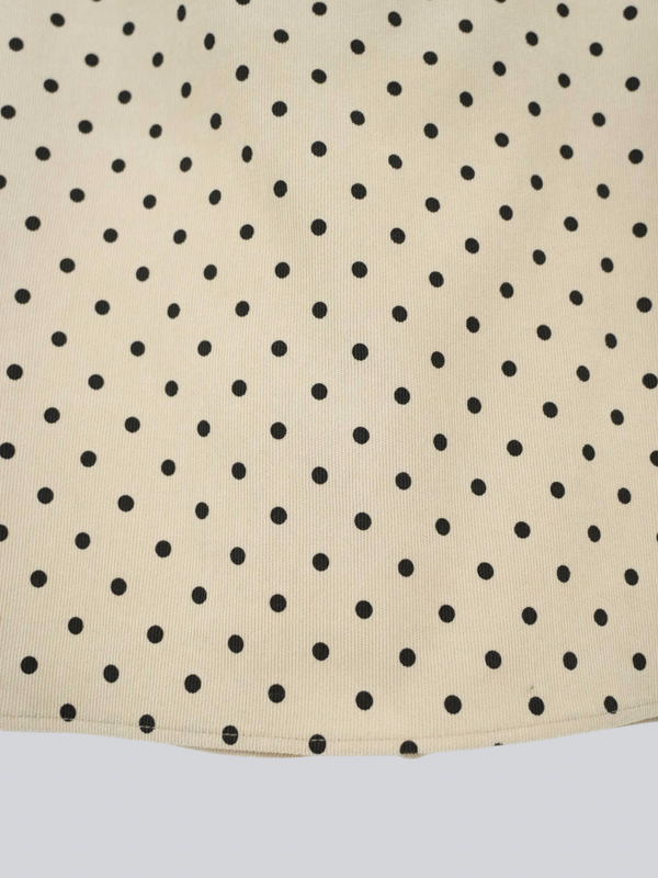 polka dot  midi skirt