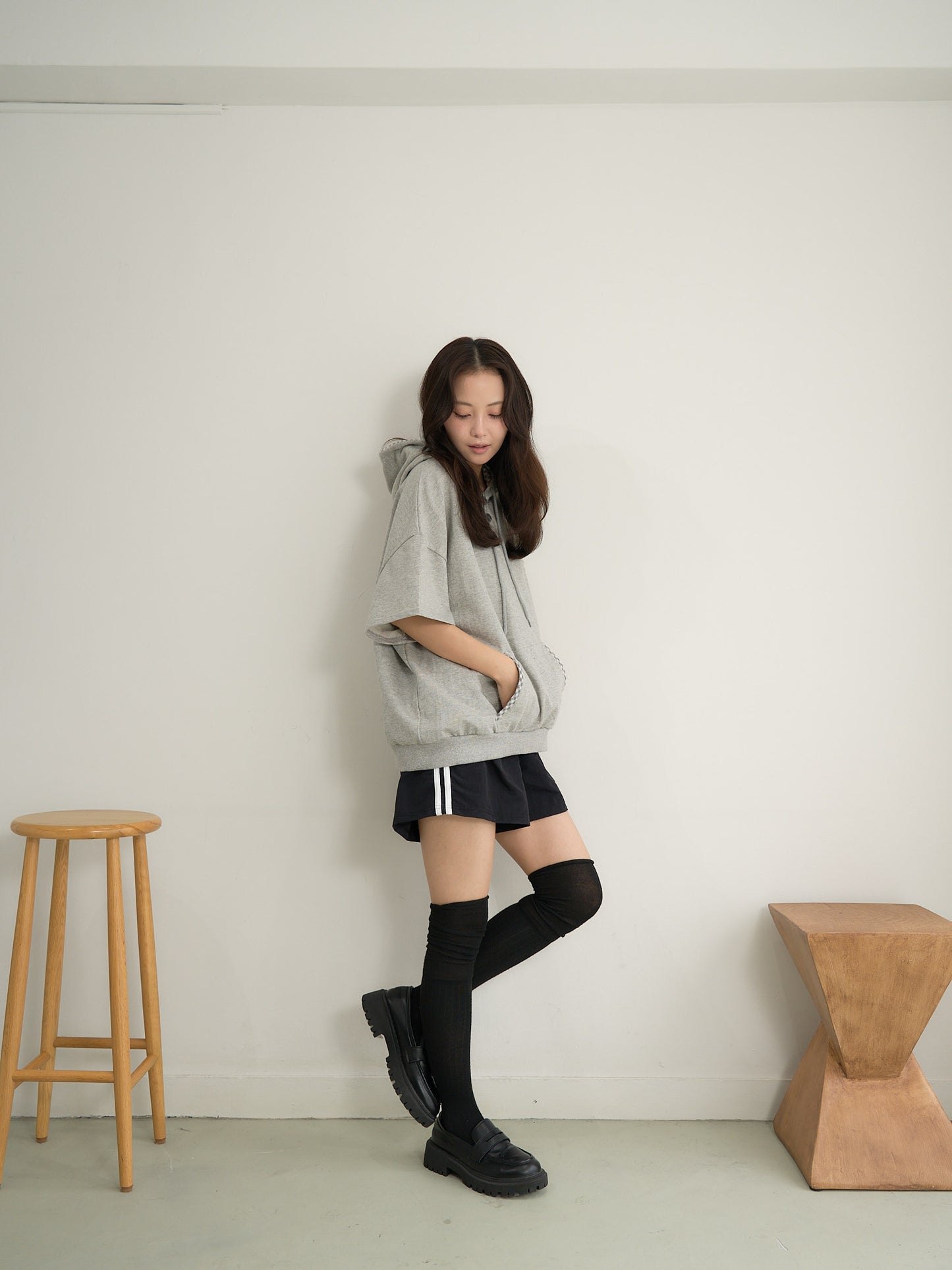 line short pants