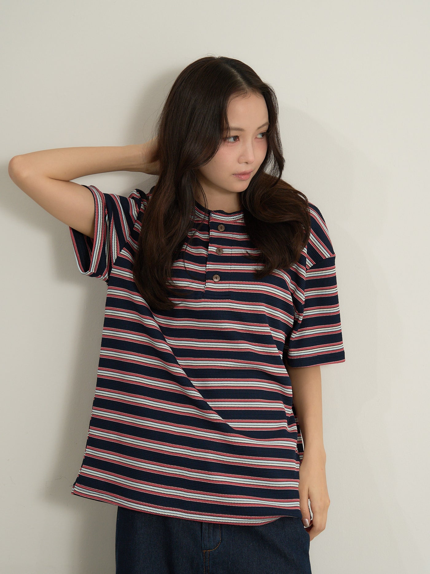 border henley tee