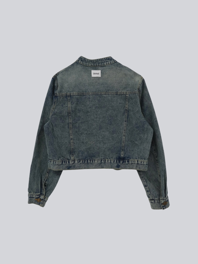 short denim jacket【1/15発送予定】