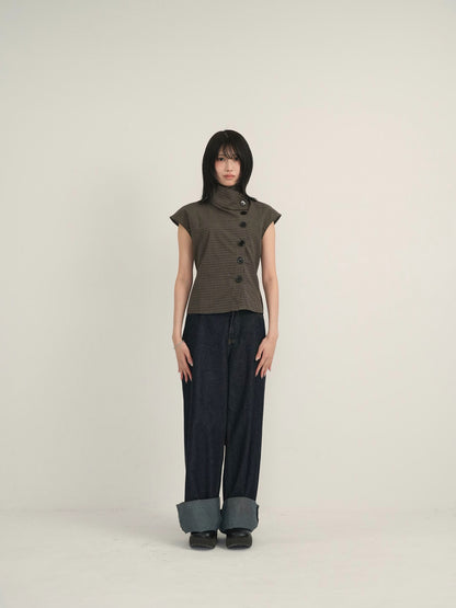 check button short sleeve