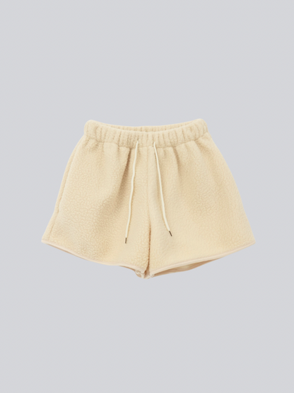 fleece short pants