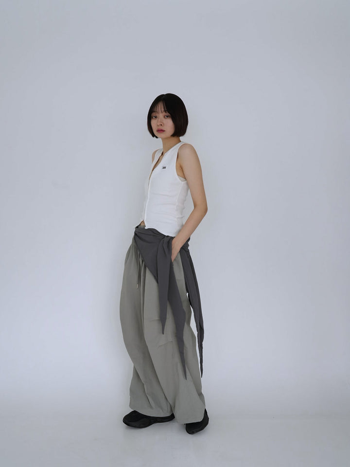 ultra wide drawstring pants