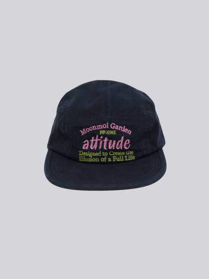 logo embroidered cap