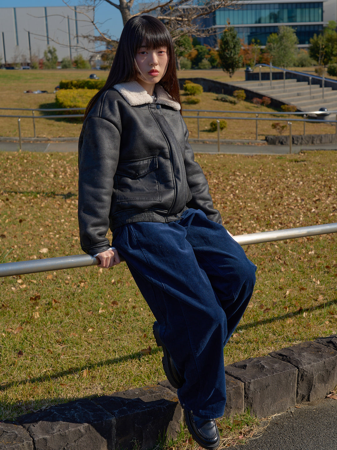 corduroy bootcut pants