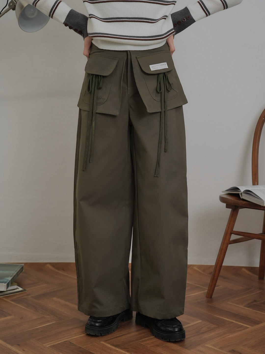 wide cargo pants【1/15発送予定】