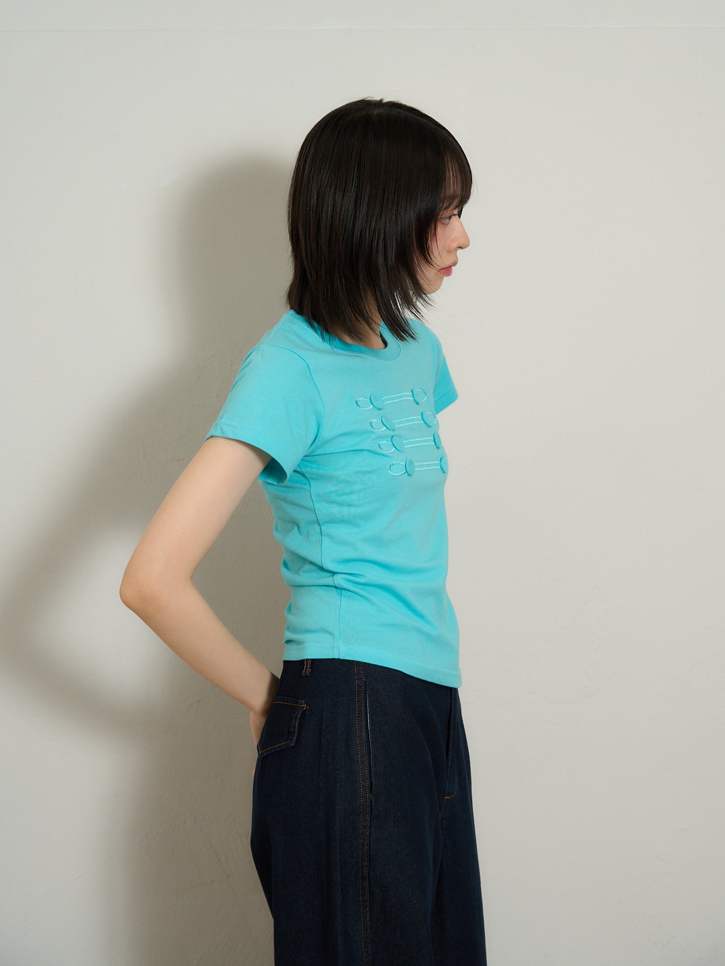 military button tee