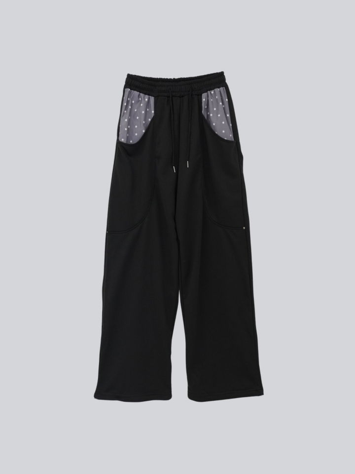 petit star pocket sweat pants