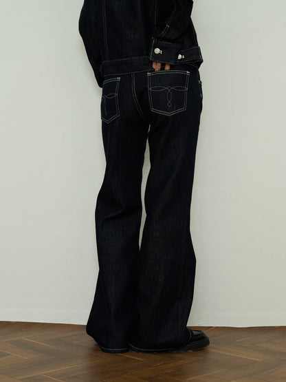 embroidery denim setup