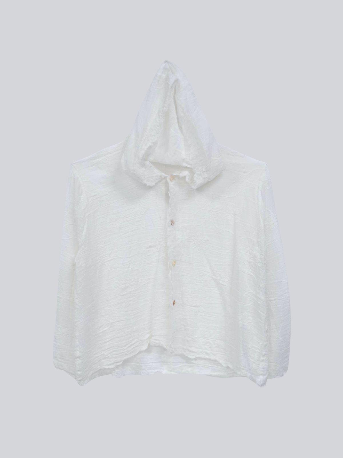 embroidery lace hoodie