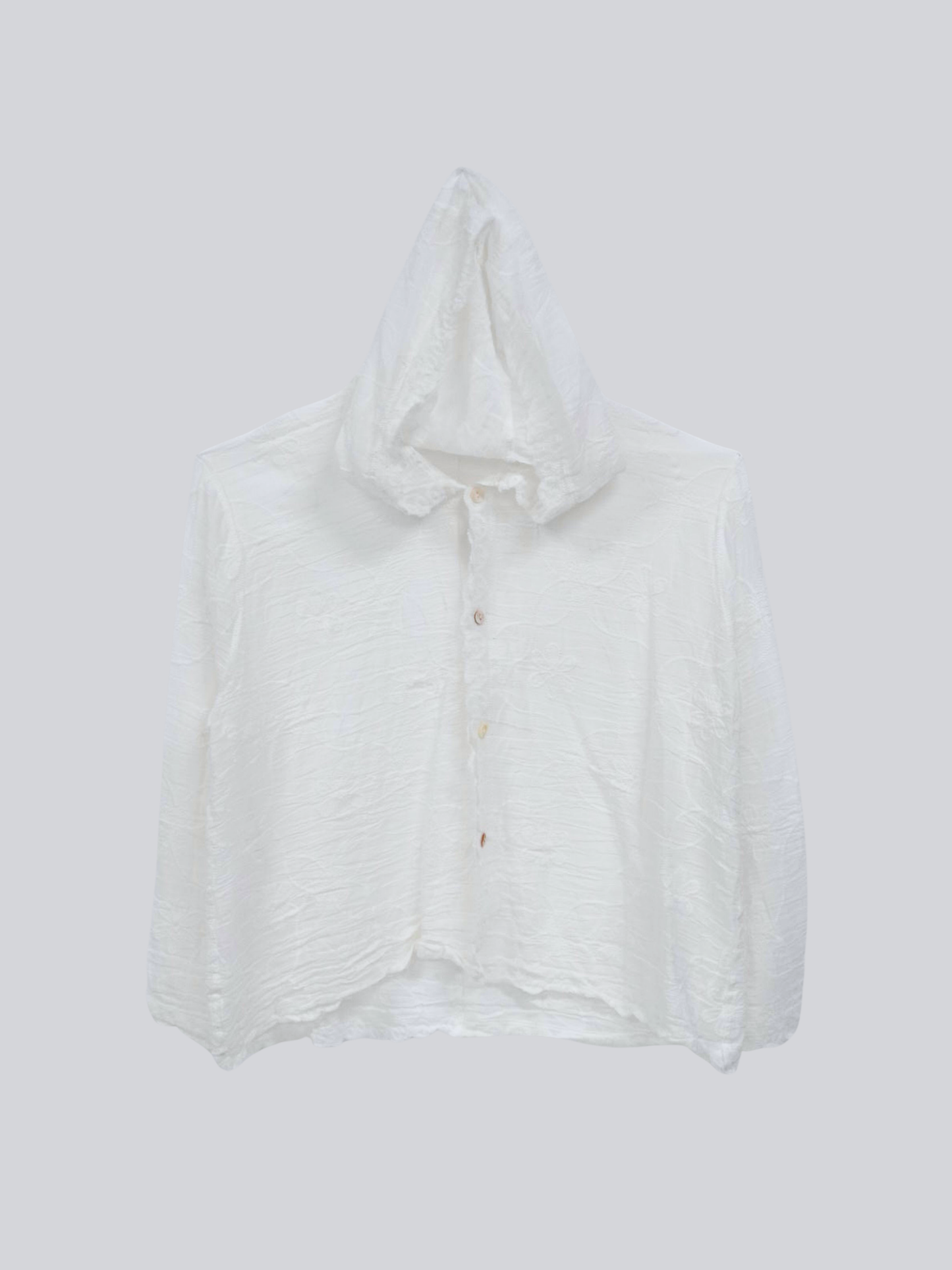 embroidery lace hoodie