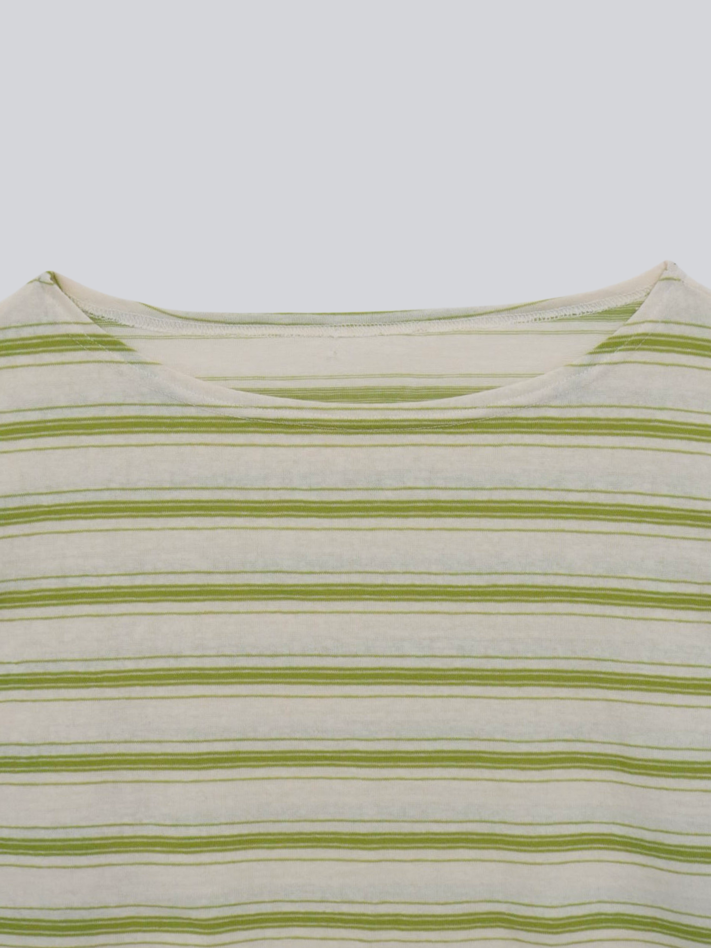 long sleeve border tee