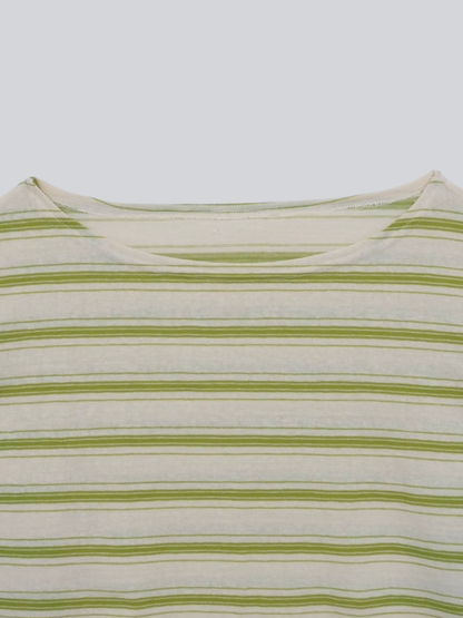 long sleeve border tee