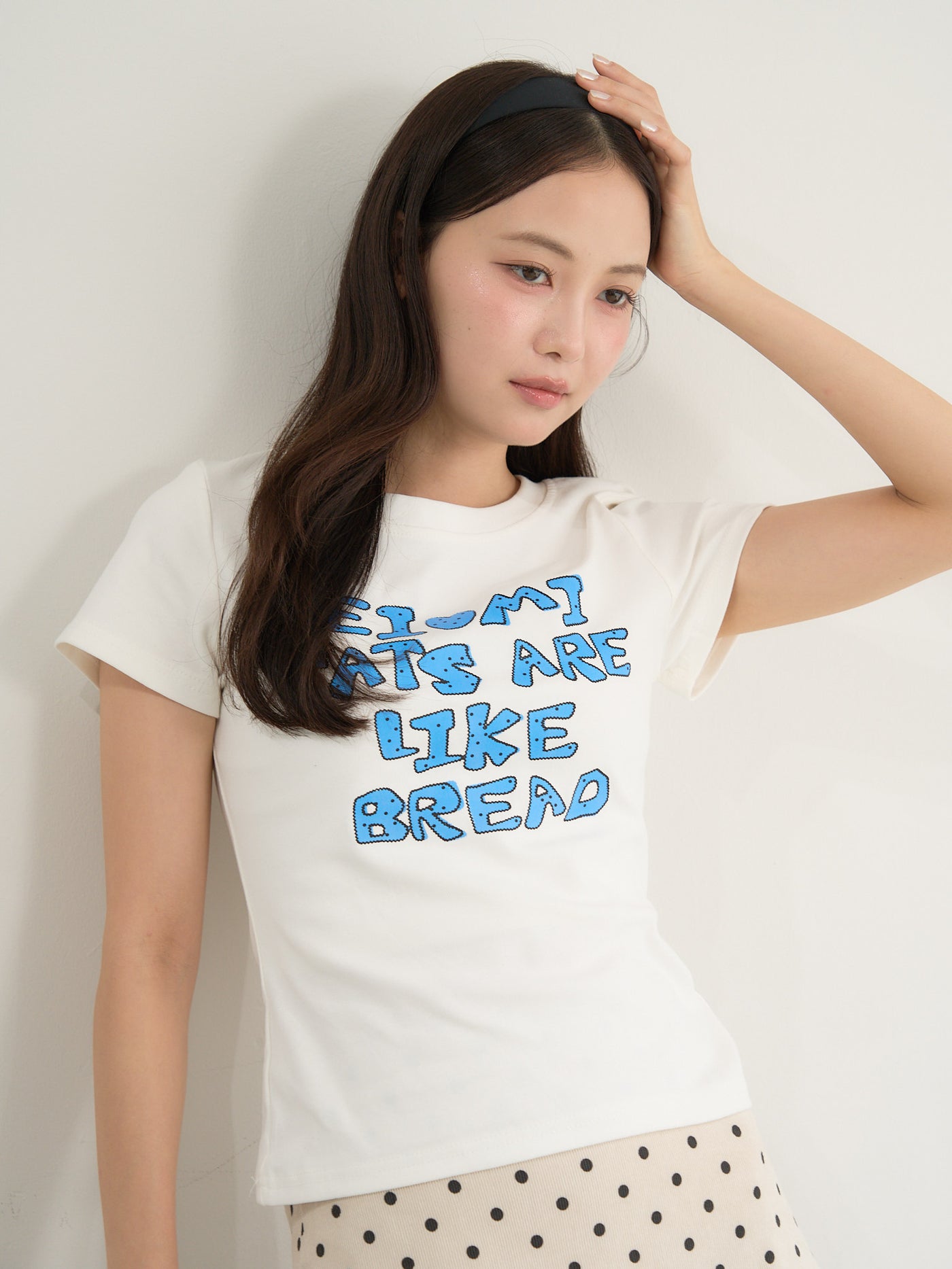 logo crop tee