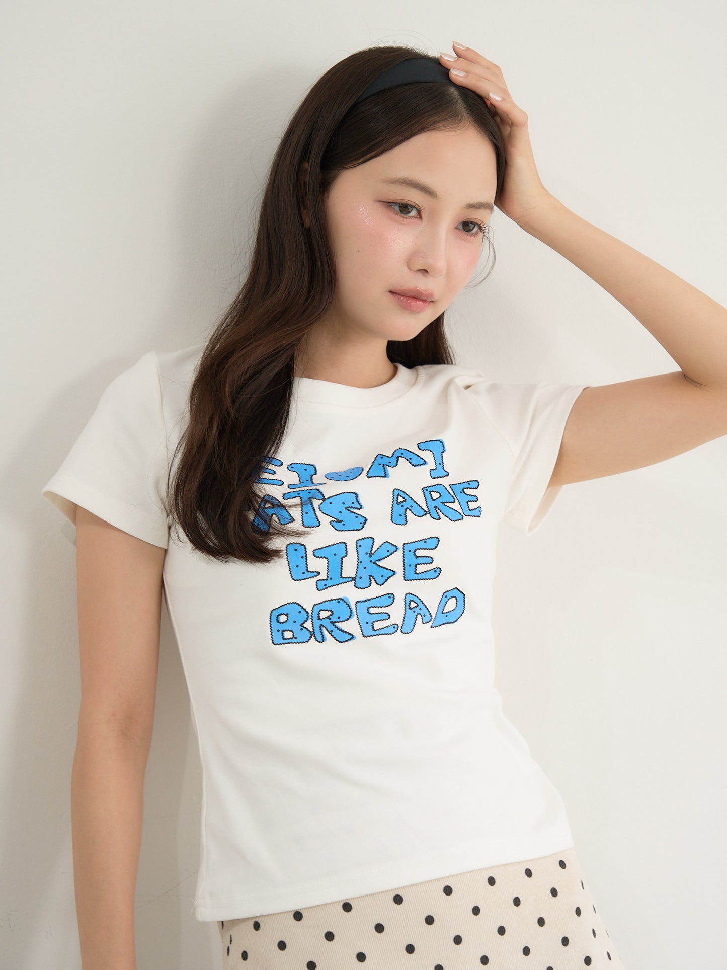 logo crop tee